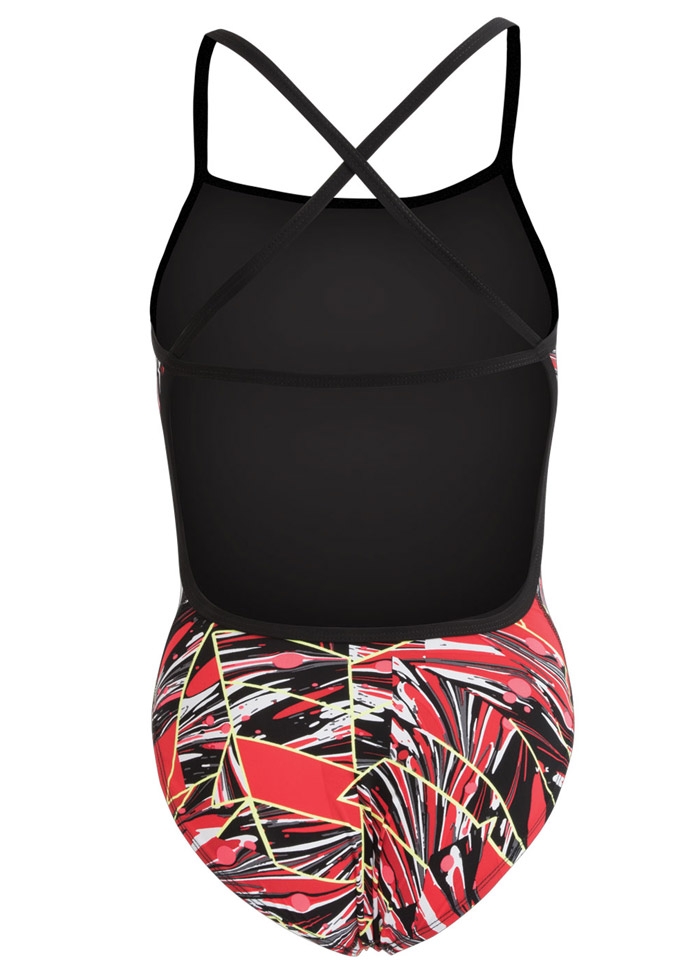 Dolfin Girls Graphlite Vantage Cross Back - Red