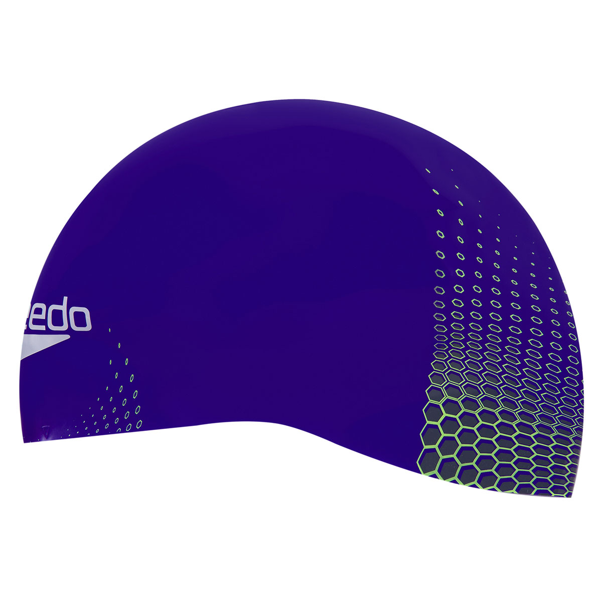 Speedo Fastskin Cap - Violet / Fluro Yellow / Oxide Grey