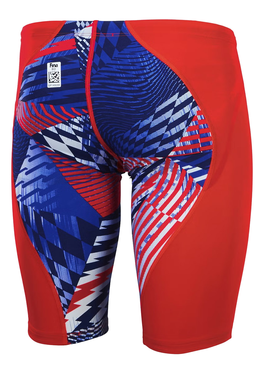 Speedo Fastskin LZR Ignite Jammer - Flame Red / Bolt / White