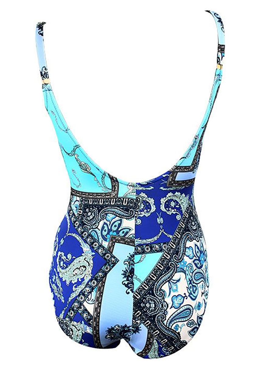 Melie & Madeleine Blue Astrid Swimsuit