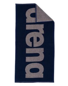 Arena Gym Soft Towel - Navy / Grey
