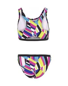 Aquafeel Girl's Stripe Confusion Racerback Bikini