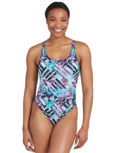 Zoggs Master back Swimsuit - Breakaway Print
