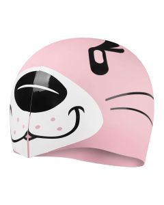 Speedo Printed Character Cap Aria - Blossom / White