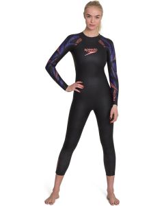 Speedo Women's Proton Fullsuit Wetsuit - Black / Purple