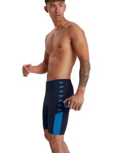 Speedo Boom Logo Splice Jammer Navy/Blue