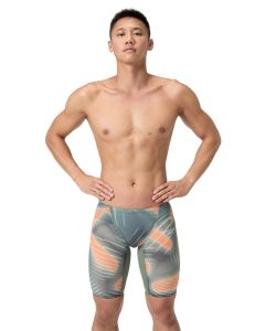 Speedo Fastskin LZR Pure Valor 2.0 Jammer - Country Green / Nectarine
