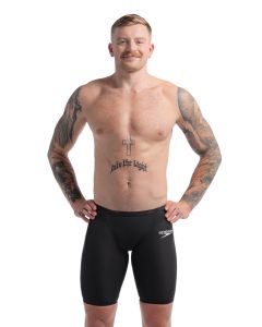 Speedo Fastskin LZR Pure Valor 2.0 High Waisted Jammer - Black