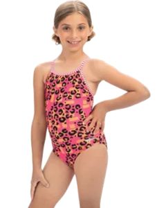 Uglies Girl's RAWR Swimsuit - Pink