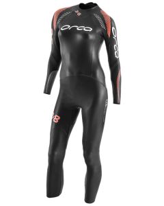 Orca Women's 3.8 Fullsleeve Tri Wetsuit - Black / Orange