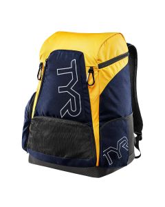 TYR Alliance 45L Backpack - Navy / Gold