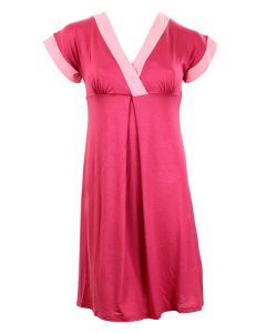 Melie & Madeleine Matilde Brown/Orange Beach Dress 