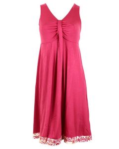 Melie & Madeleine Perla Pink/White Beach Dress