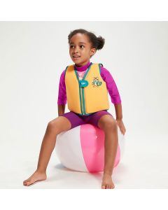 Speedo Infant Learn to Swim Aanadi Bengali Tiger Cub Float Vest - Orange