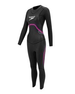 Speedo Women's Proton TSWM Fullsuit Wetsuit - Black / Pink