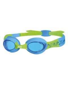 Zoggs Little Twist Kids Goggles - Green / Blue / Blue Tint