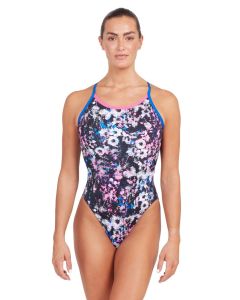 Zoggs Flowerbox Sprintback Swimsuit
