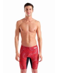Arena Fireflow Swim Jammer - Black / Team Red