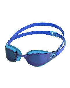 Speedo Junior Fastskin Hyper Elite Mirrored Goggles - Picton Blue / Cobalt / Iris