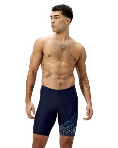 Speedo Medley Logo Jammer - Navy Blue
