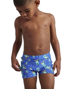 Speedo Junior Boy's Corey Croc Digital Aquashort - Blue