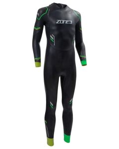 Zone3 Junior Adventure Wetsuit - Black / Green
