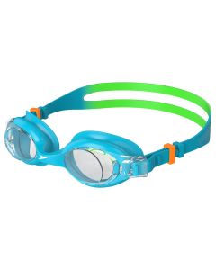 Speedo Infant Skoogle Goggles - Azure Blue/Fluo Green/Fluo Orange/Clear