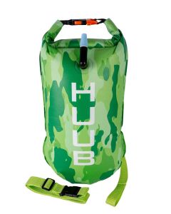 HUUB Safety Tow Float - Lime Camo