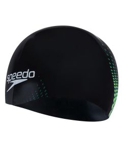 Speedo Fastskin Cap - Black/Jade/Fluro Yellow