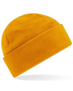 Beechfield Recycled Fleece Cuffed Beanie - Mustard