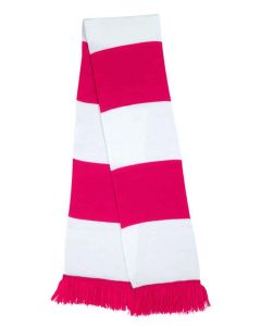 Result Team Scarf - Fuchsia / White