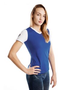 Mad Wave Women's Pro T-Shirt - Blue / White