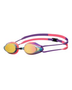 Arena Tracks Mirrored Racing Goggles - Copper / Plum / Coral