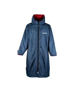HUUB Long Sleeve Dry Robe - Navy/ Red - Size Junior
