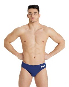 
Arena Team Solid Swim Brief - Navy Blue / White