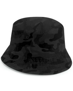 Beechfield Recycled Polyester Bucket Hat - Mightnight Camo