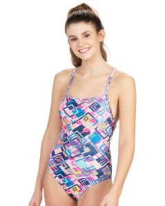 Uglies Geo Remix Tie Back Swimsuit
