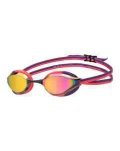 Arena Python Mirror Goggles - Copper / Plum / Coral
