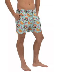 Uglies Burger Time Shorty Board Shorts