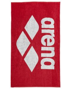 Arena Pool Towel Soft - Red / White