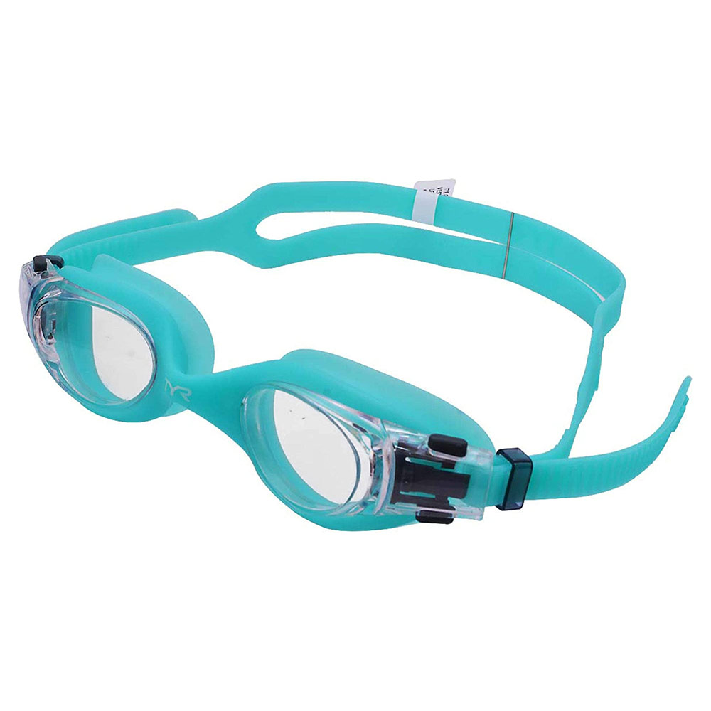 TYR Womens Fit Vesi Goggles - Clear/Mint