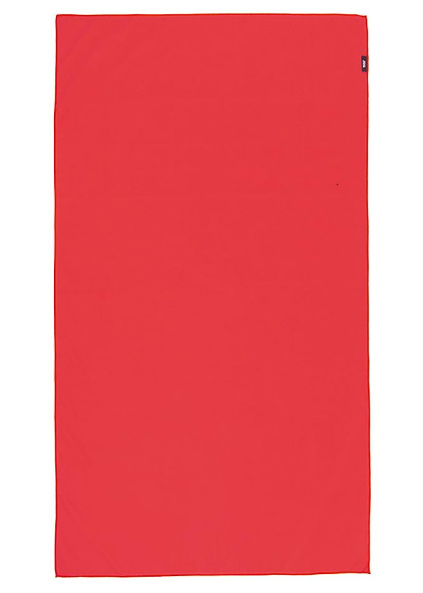 Mad Wave Husky Small Microfiber Towel - Black / Red