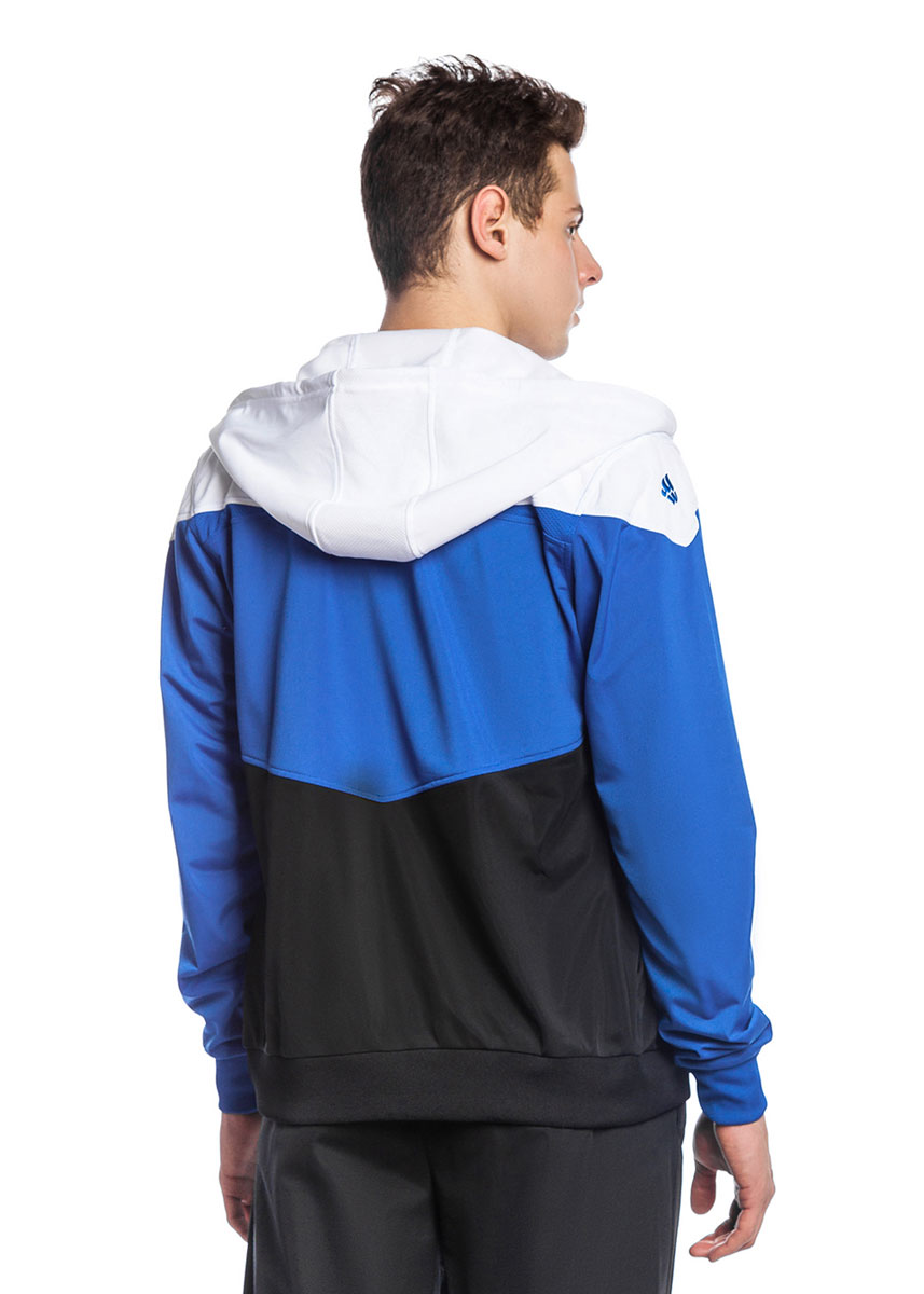 Mad Wave Pro Track Jacket - White / Blue / Black