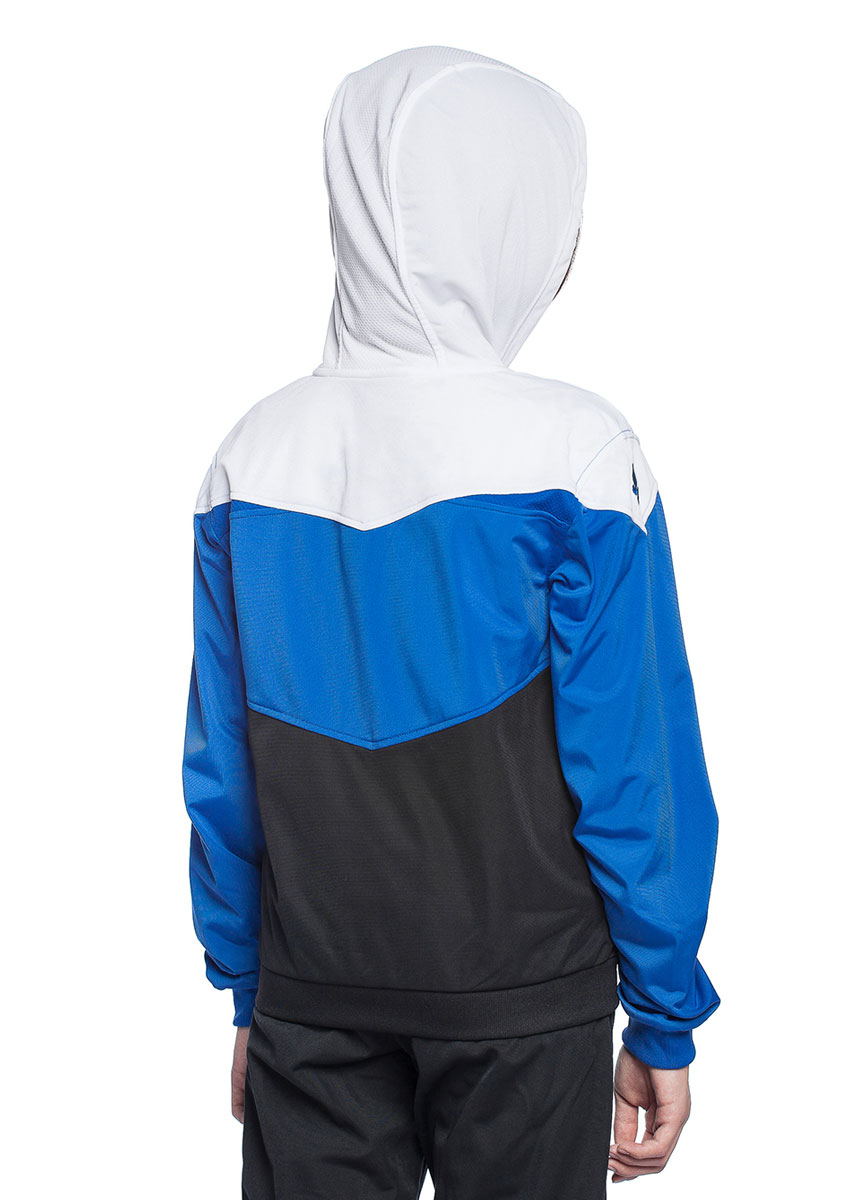 Mad Wave Junior Pro Track Jacket - White / Blue / Black