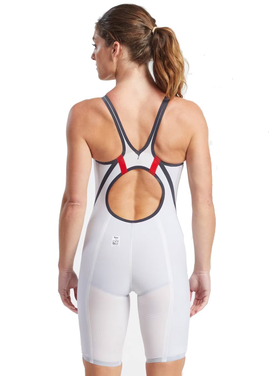 FINIS HydroX Openback Kneesuit - White