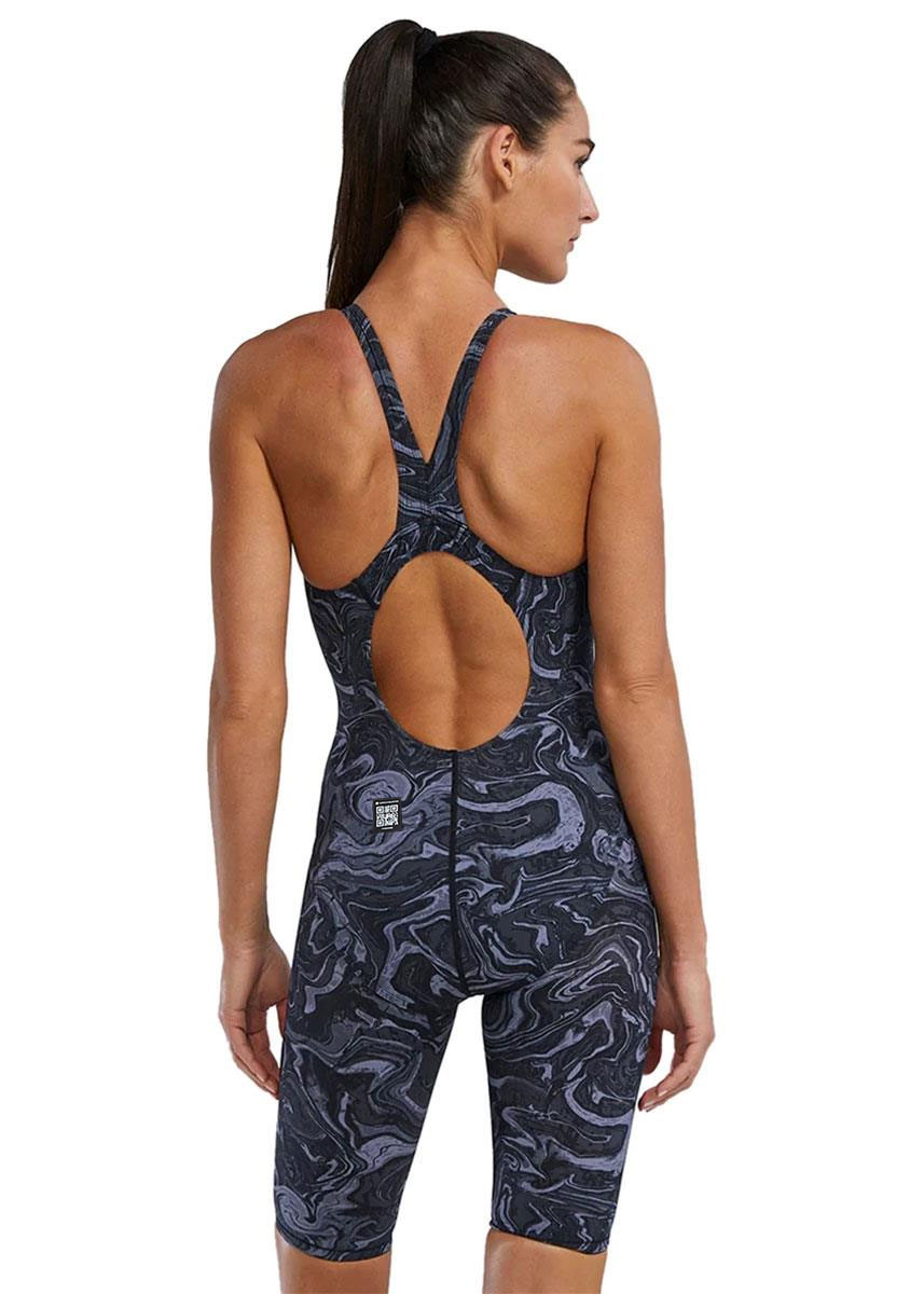 TYR Thresher Hyperblitz Open Back Kneesuit - Titanium