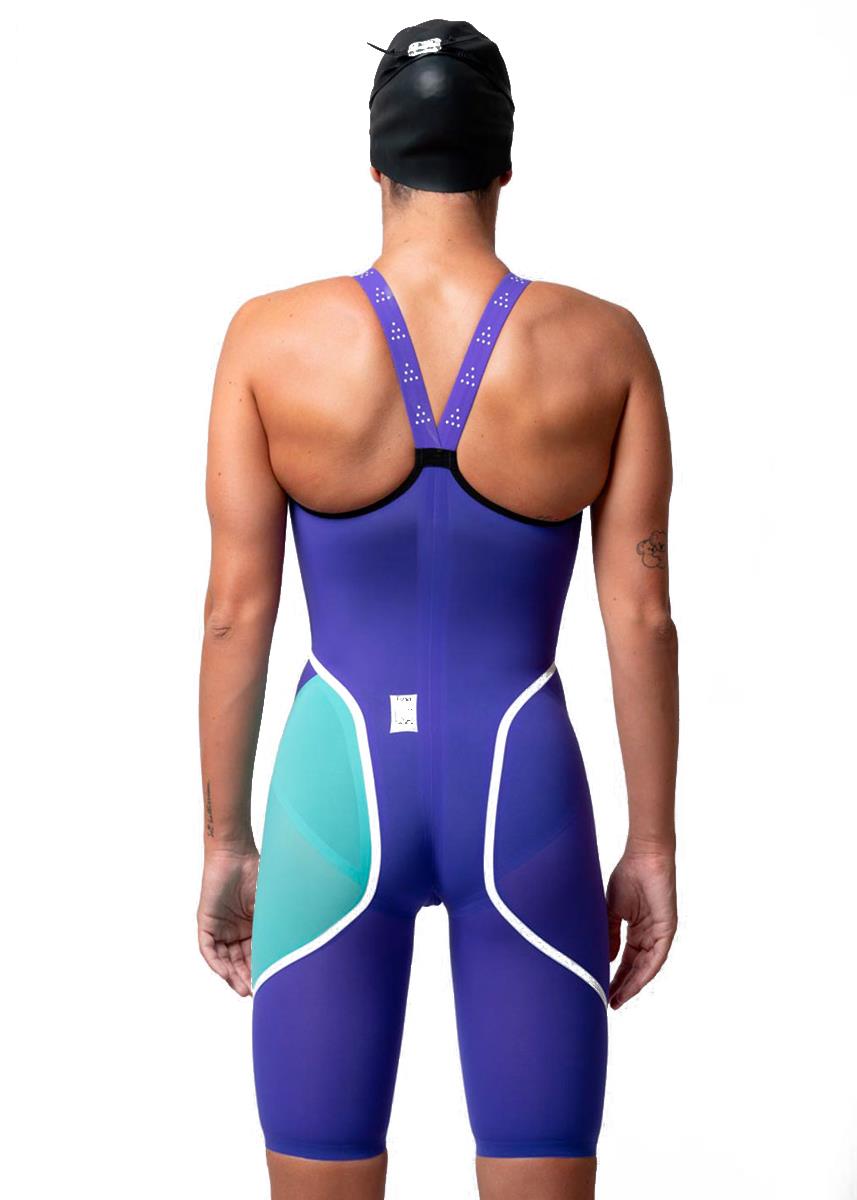 Akron Venom Hero Womens Closedback Kneesuit - Violet / Tiffany