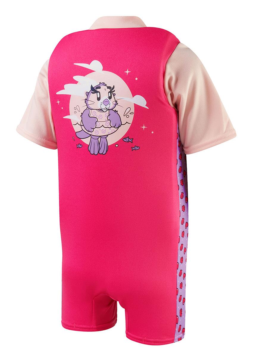 Speedo Infant Learn to Swim Aria Sea Otter Float Suit - Pink