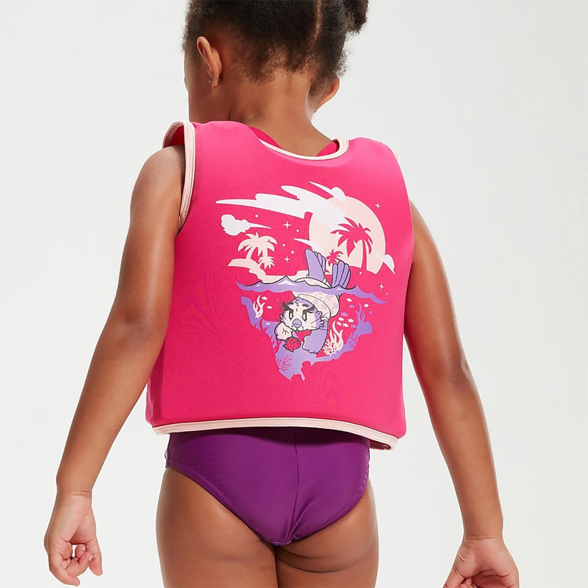 Speedo Infant Learn to Swim Aria Sea Otter Float Vest - Pink