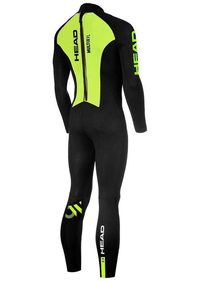 Head Mens Multix VL 2.5 MultiSport Wetsuit - Black / Lime